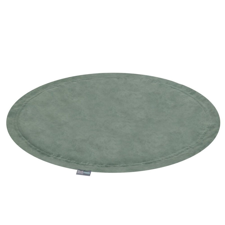 Nursery Room KiddyMoon | Kiddymoon Velvet Play Mat And Bag 2In1 For Kids, Forest Green